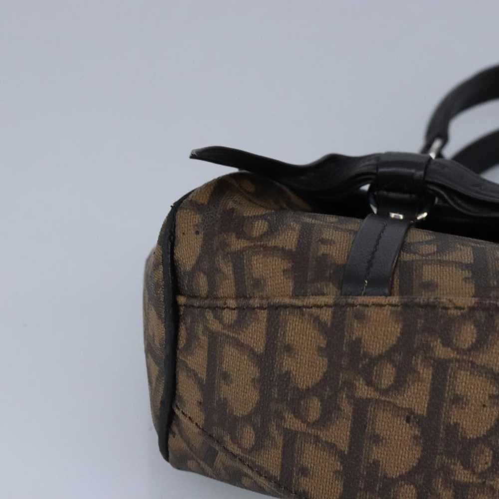 Dior Brown Canvas Handbag (Pre-Owned) - image 6