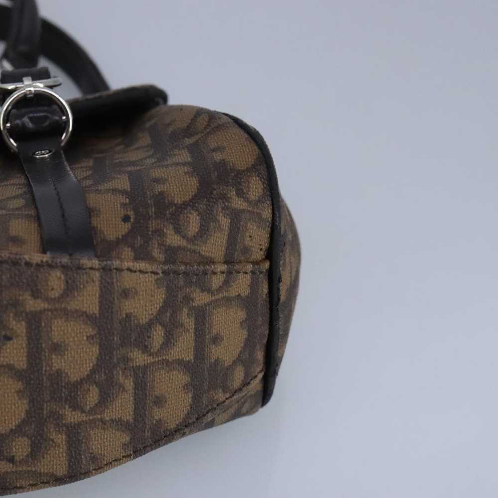 Dior Brown Canvas Handbag (Pre-Owned) - image 7