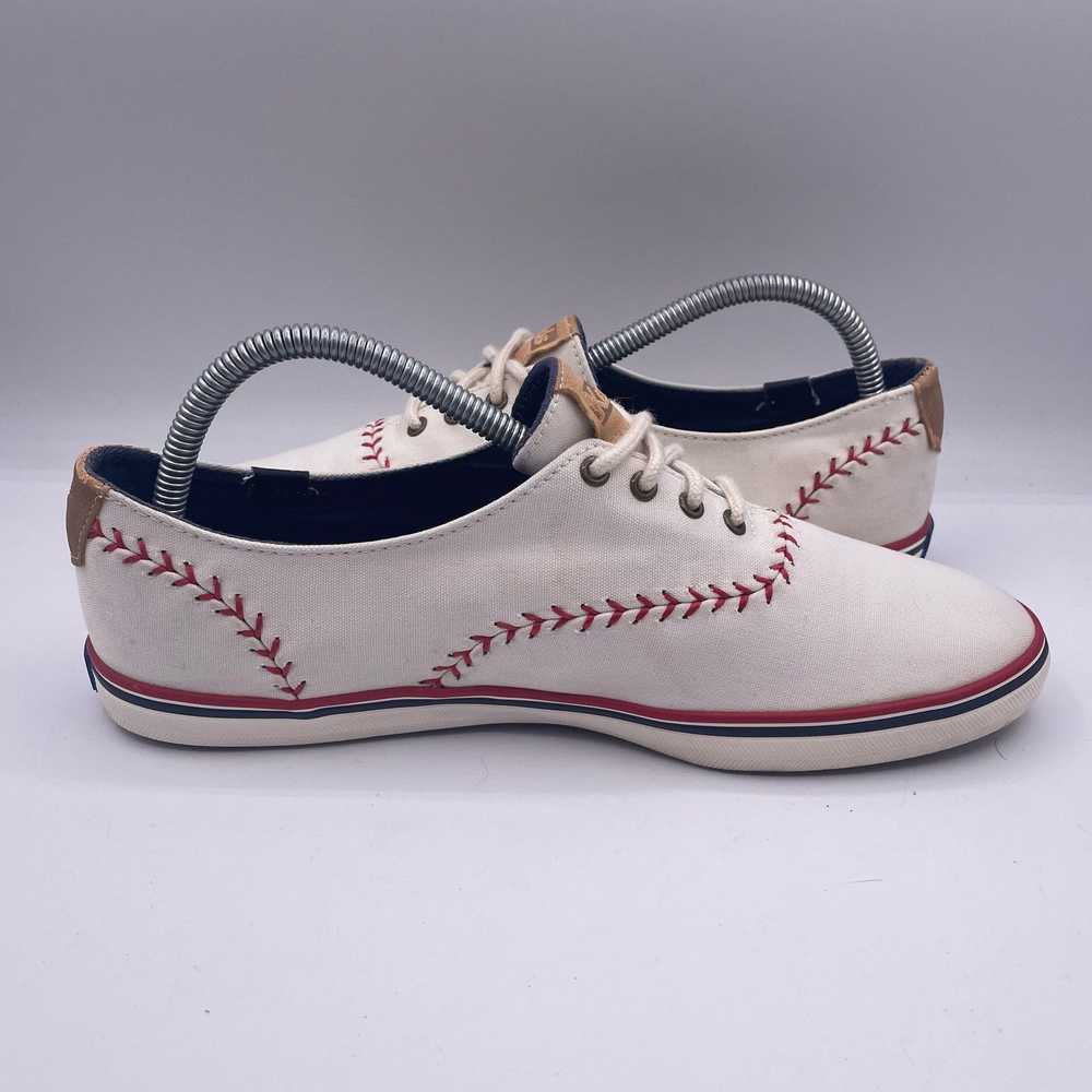 Keds Keds Baseball Lace Up Sneakers Cream Low Can… - image 5