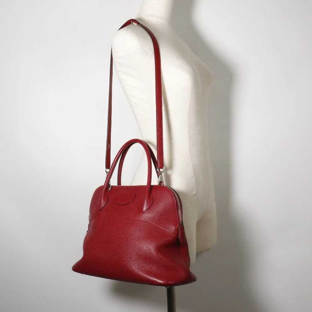 Hermès Bolide leather handbag - image 6