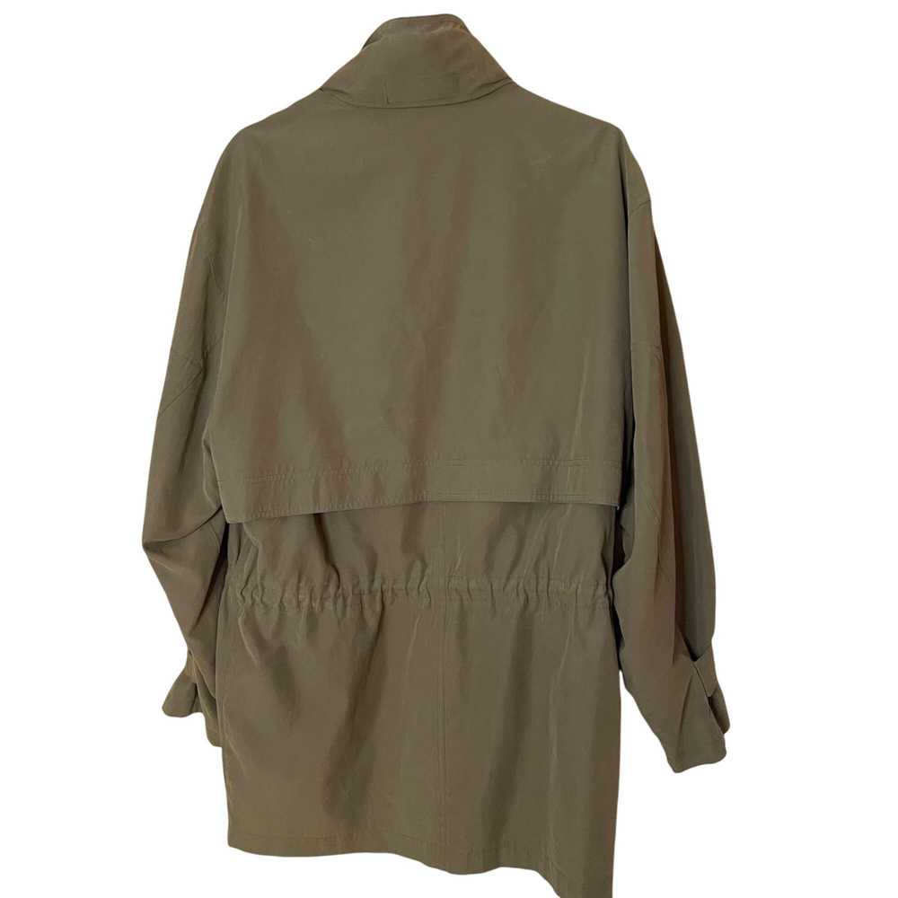 Sanyo Sanyo Mens Jacket Size Small Green Pockets - image 2