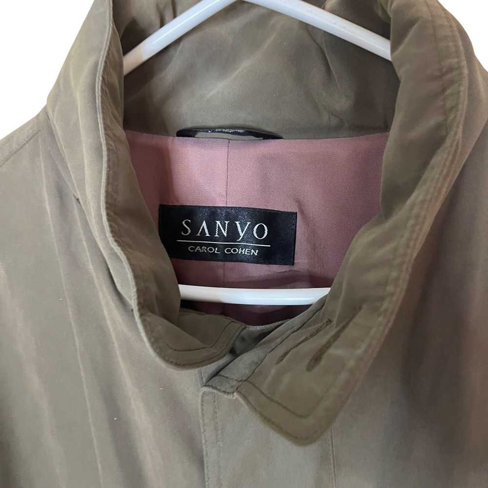 Sanyo Sanyo Mens Jacket Size Small Green Pockets - image 6