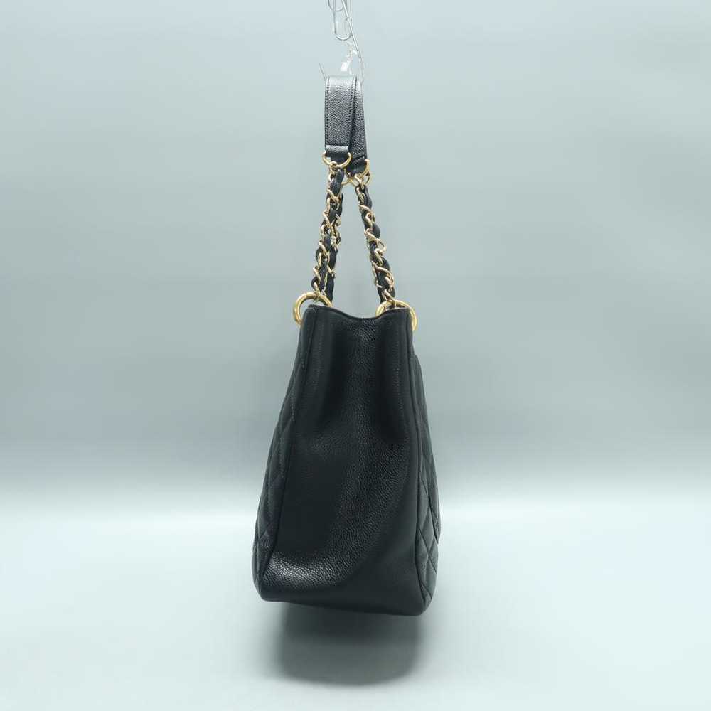 Chanel Grand shopping leather handbag - image 3