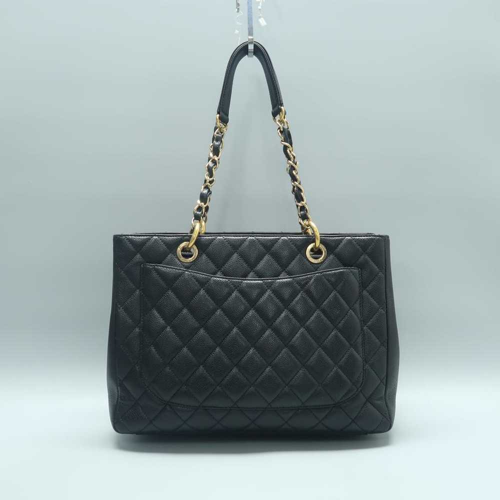 Chanel Grand shopping leather handbag - image 4