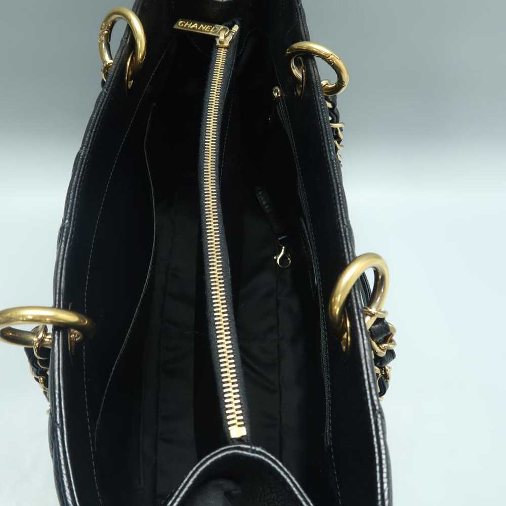 Chanel Grand shopping leather handbag - image 7