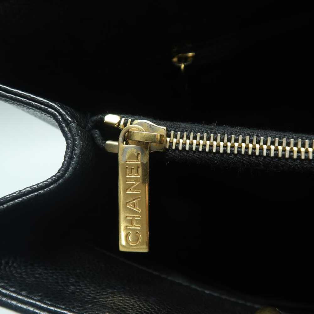 Chanel Grand shopping leather handbag - image 8