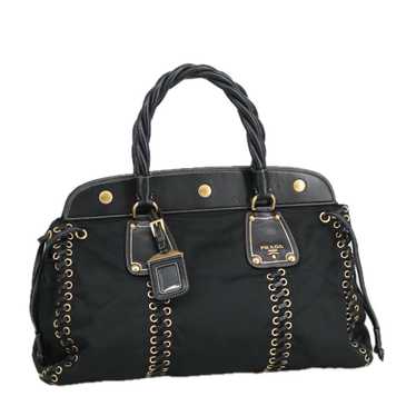 Prada Black Synthetic Handbag (Pre-Owned) - image 1