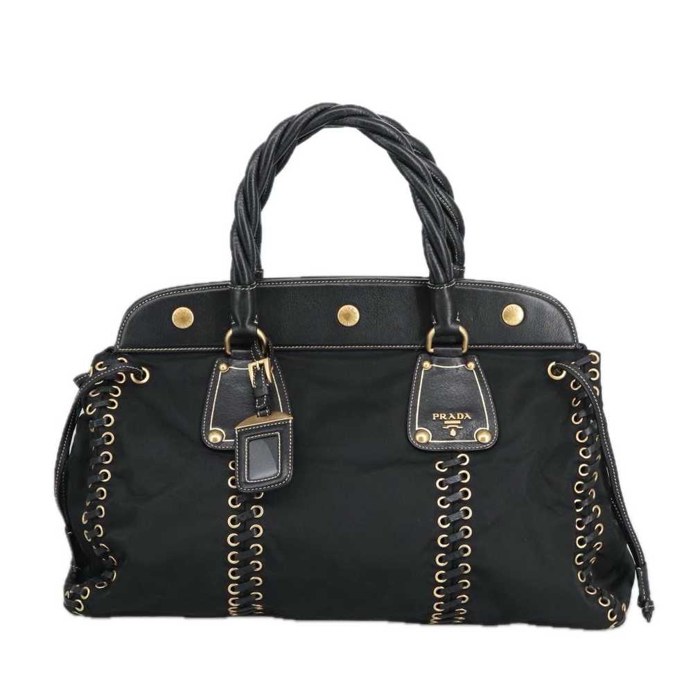 Prada Black Synthetic Handbag (Pre-Owned) - image 2