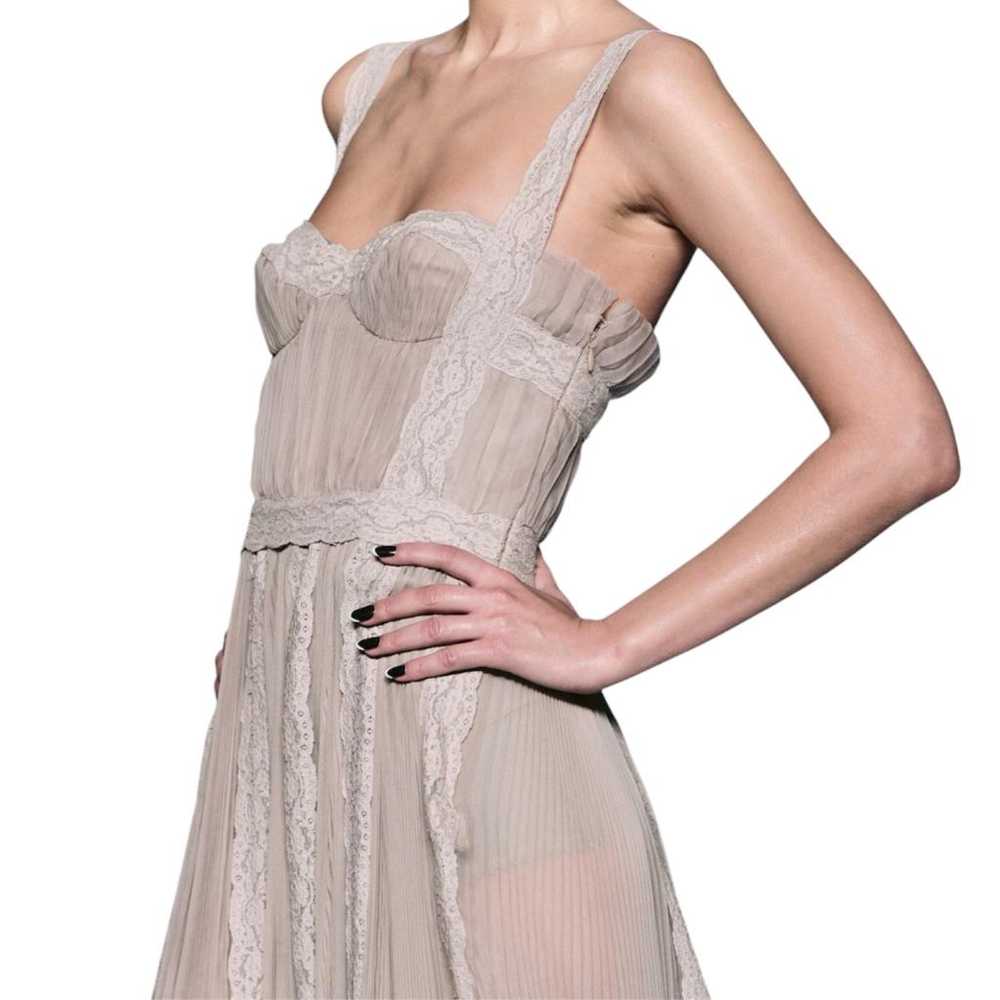 Dior Silk maxi dress - image 8