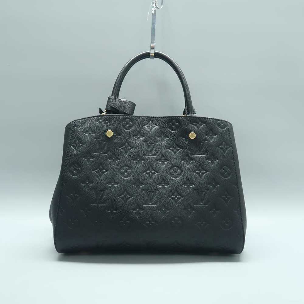 Louis Vuitton Montaigne leather satchel - image 4