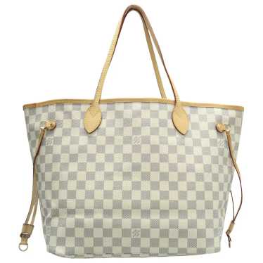 Louis Vuitton Neverfull leather handbag