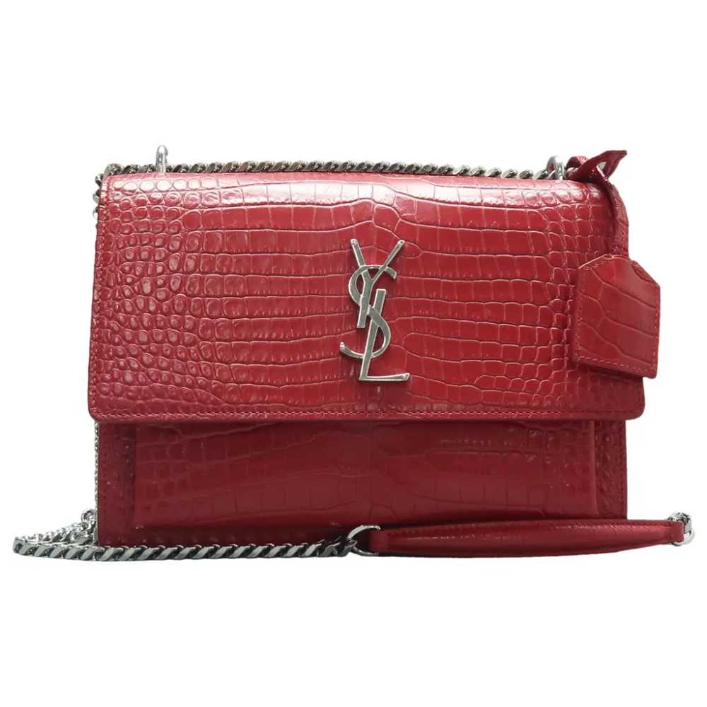 Saint Laurent Sunset leather handbag - image 1