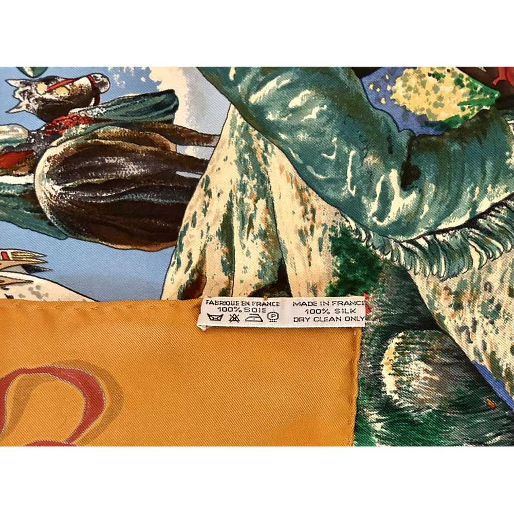 Hermès Silk scarf - image 7