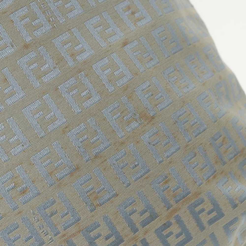 Fendi Zucchino Blue Canvas Tote Bag (Pre-Owned) - image 12