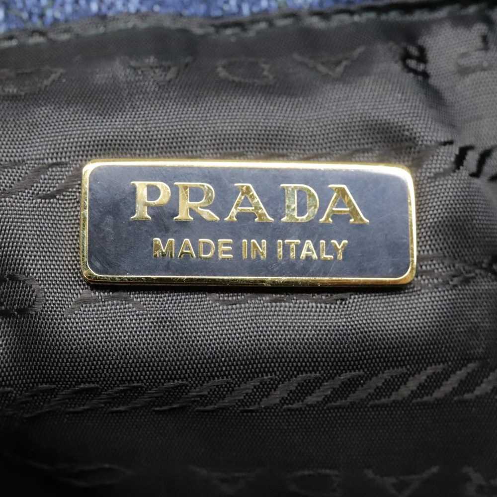 Prada Navy Denim - Jeans Clutch Bag (Pre-Owned) - image 11