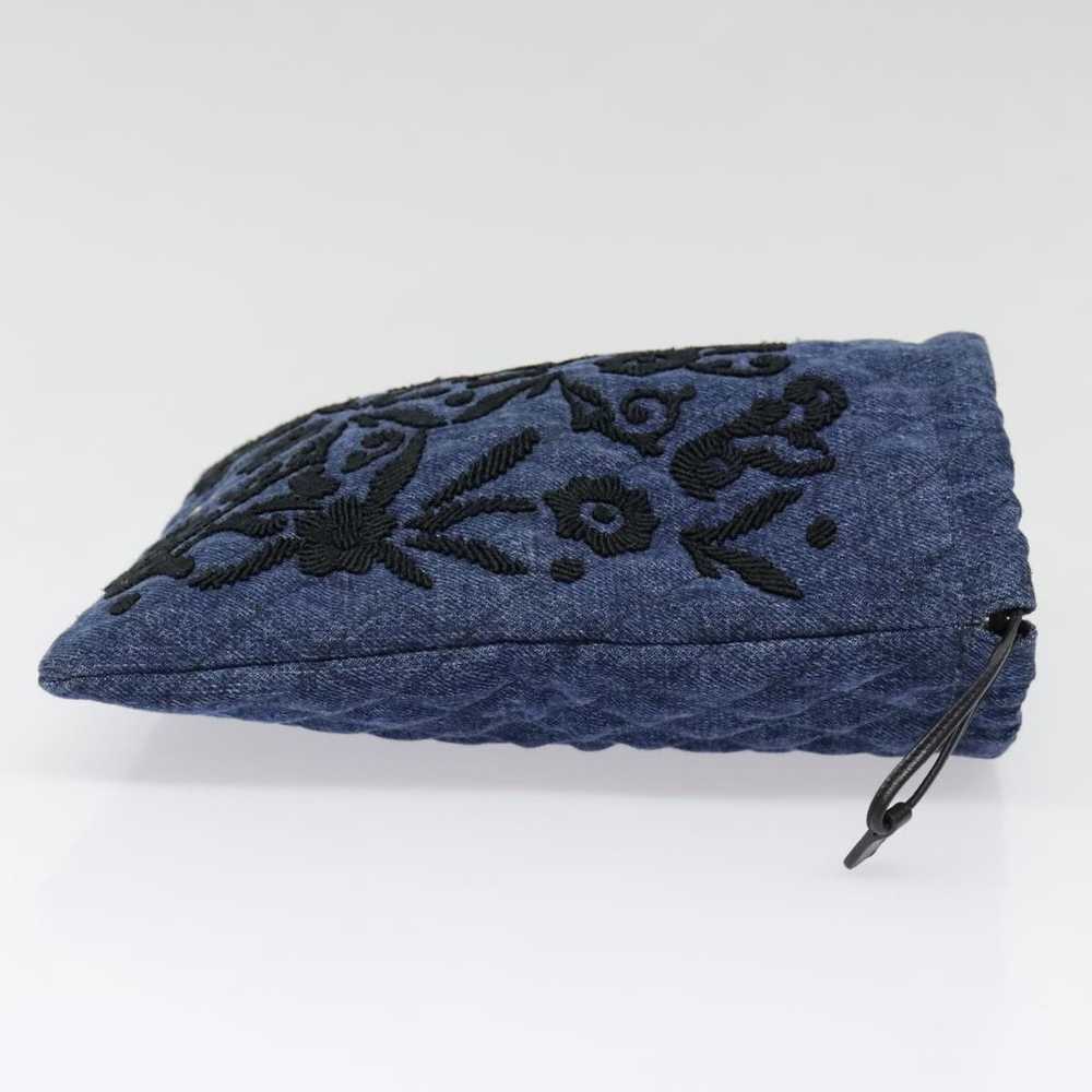 Prada Navy Denim - Jeans Clutch Bag (Pre-Owned) - image 3