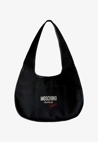 Vintage Y2K Moschino Jeans Jeanius Faded Black Tot