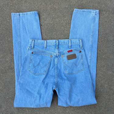 Wrangler 90s Wrangler 14MWZCB light wash high-ris… - image 1