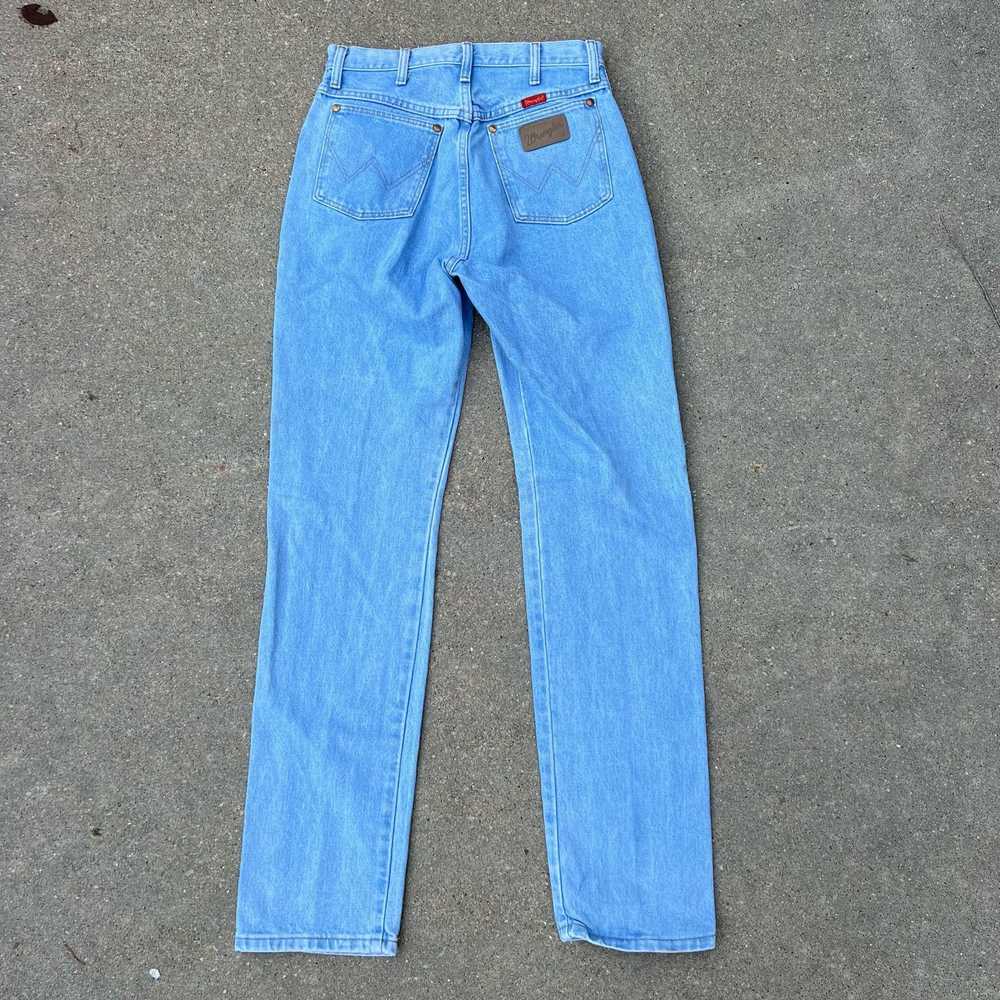 Wrangler 90s Wrangler 14MWZCB light wash high-ris… - image 2