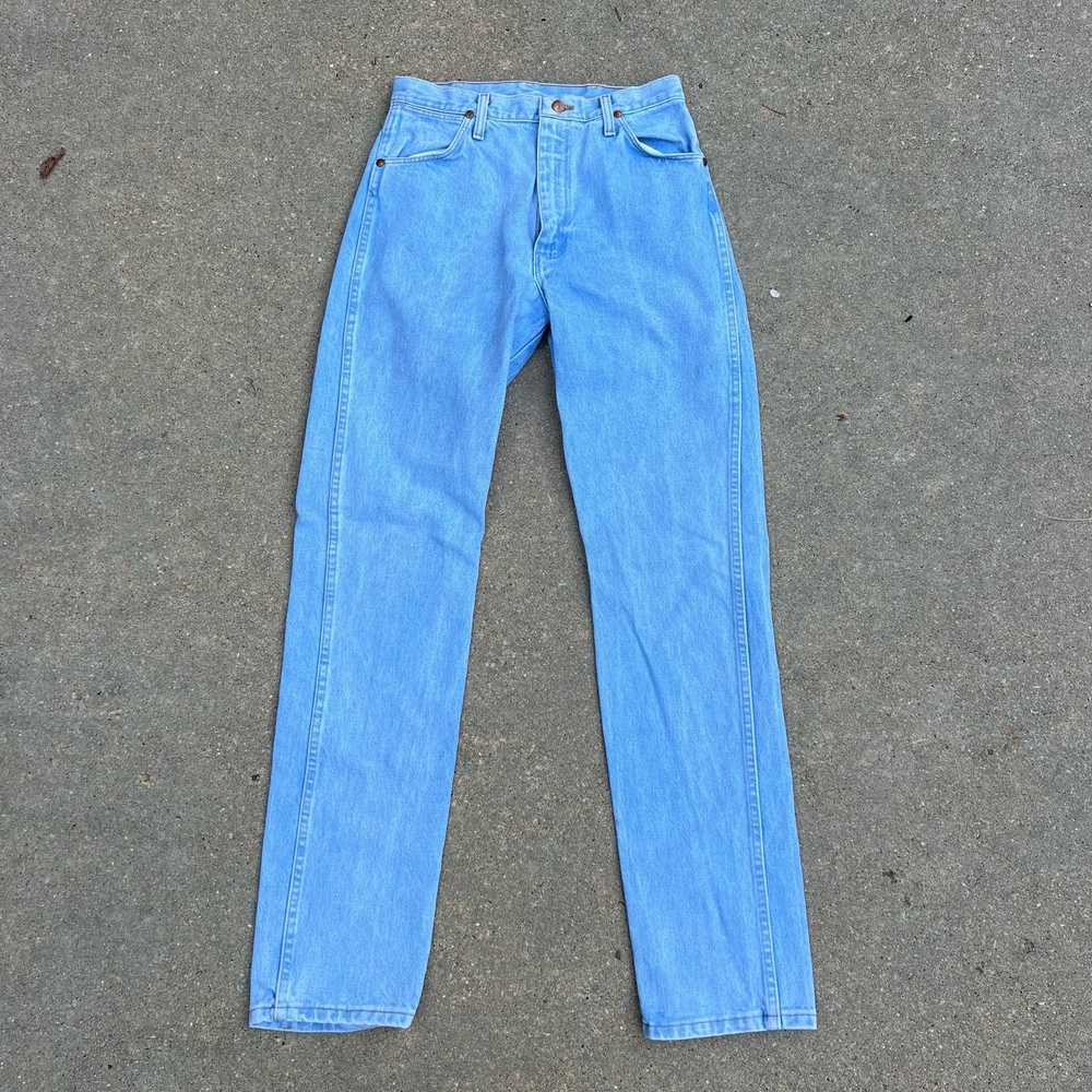 Wrangler 90s Wrangler 14MWZCB light wash high-ris… - image 3