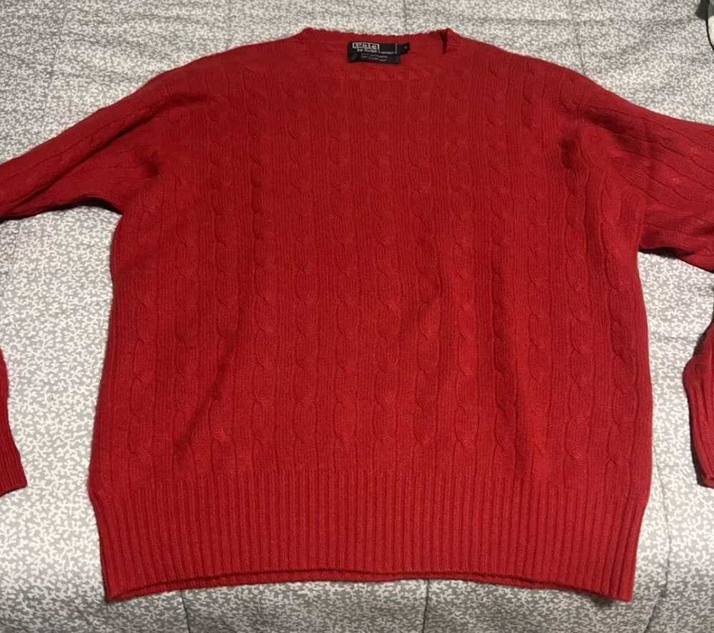 Polo Ralph Lauren Vtg Polo Ralph Lauren Cashmere … - image 2