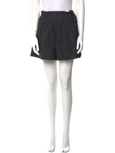 Ulla Johnson Shorts Black High-Rise Pleated Accen… - image 1