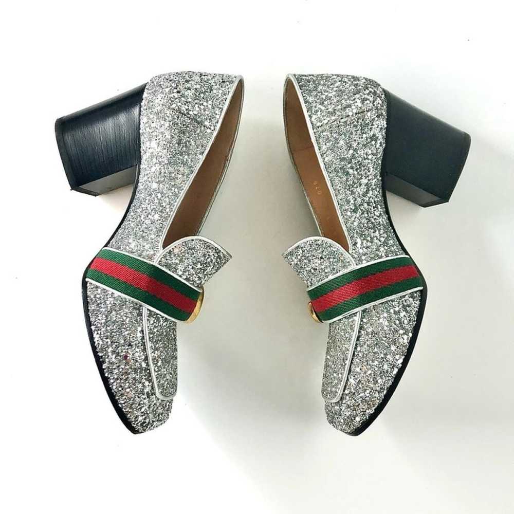 Gucci Peyton leather heels - image 3