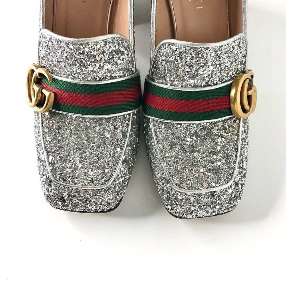 Gucci Peyton leather heels - image 4