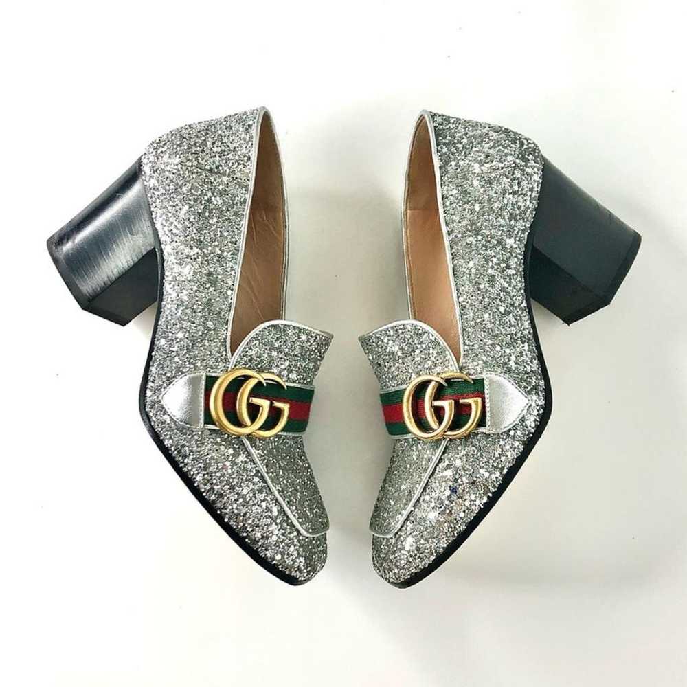 Gucci Peyton leather heels - image 6