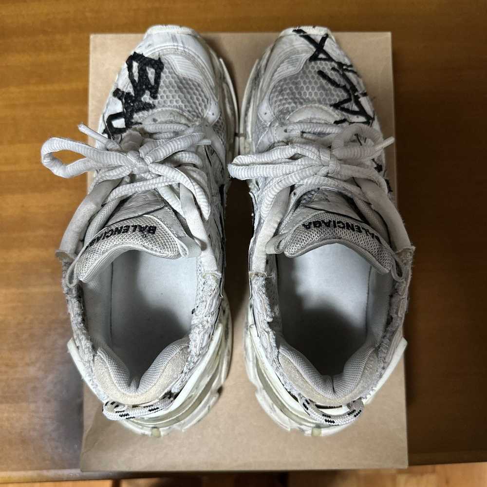 Balenciaga Balenciaga runner graffiti White - image 4