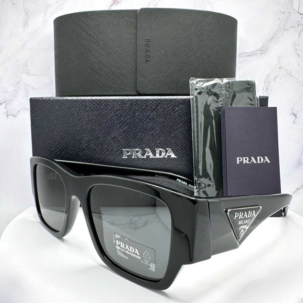 Prada New Prada Sunglasses Black Square Oversized… - image 1