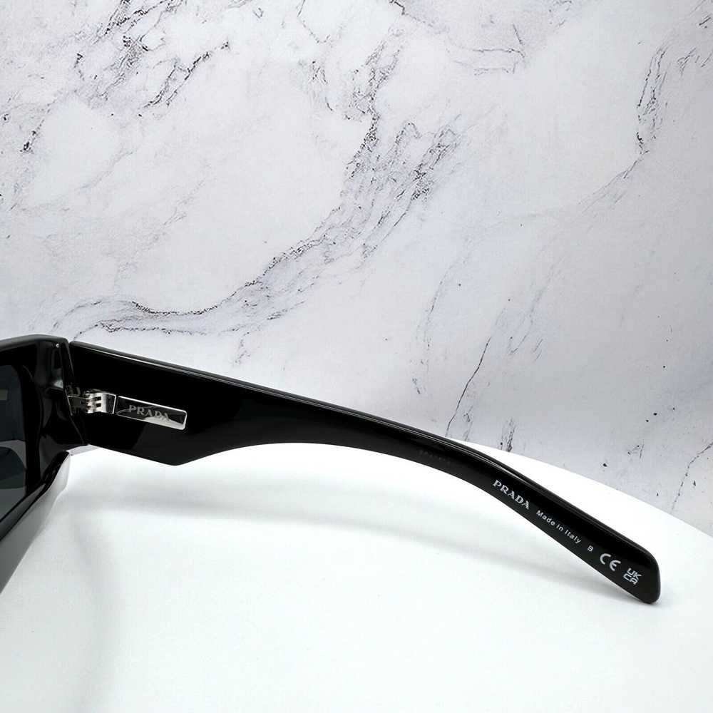 Prada New Prada Sunglasses Black Square Oversized… - image 7