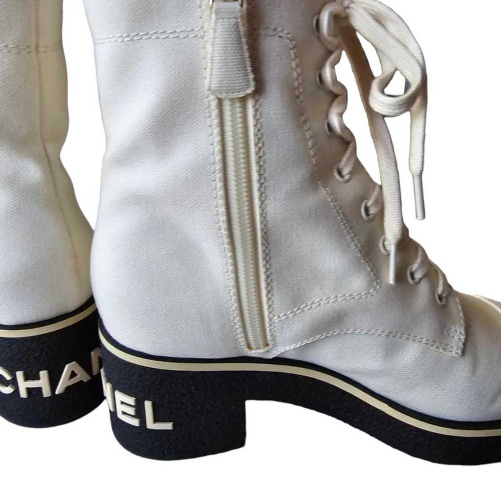 Chanel Cloth boots - image 9