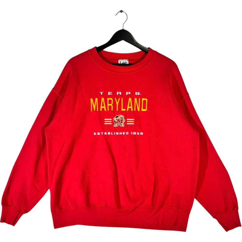 Lee Vintage University Of Maryland Terps Spellout… - image 1