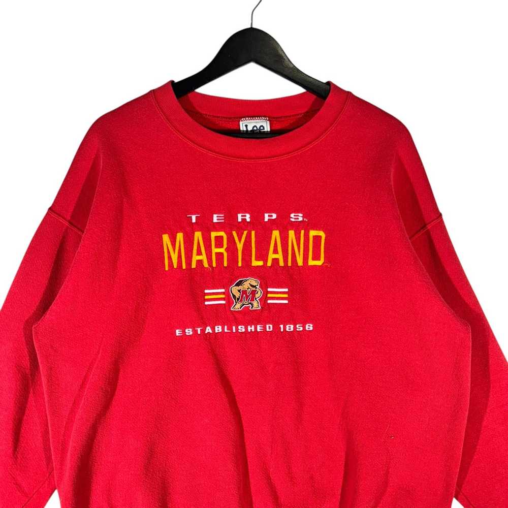 Lee Vintage University Of Maryland Terps Spellout… - image 2