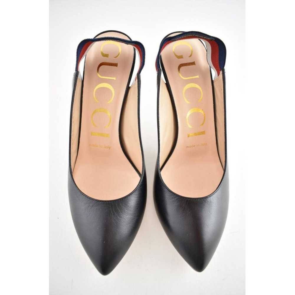 Gucci Sylvie leather heels - image 7