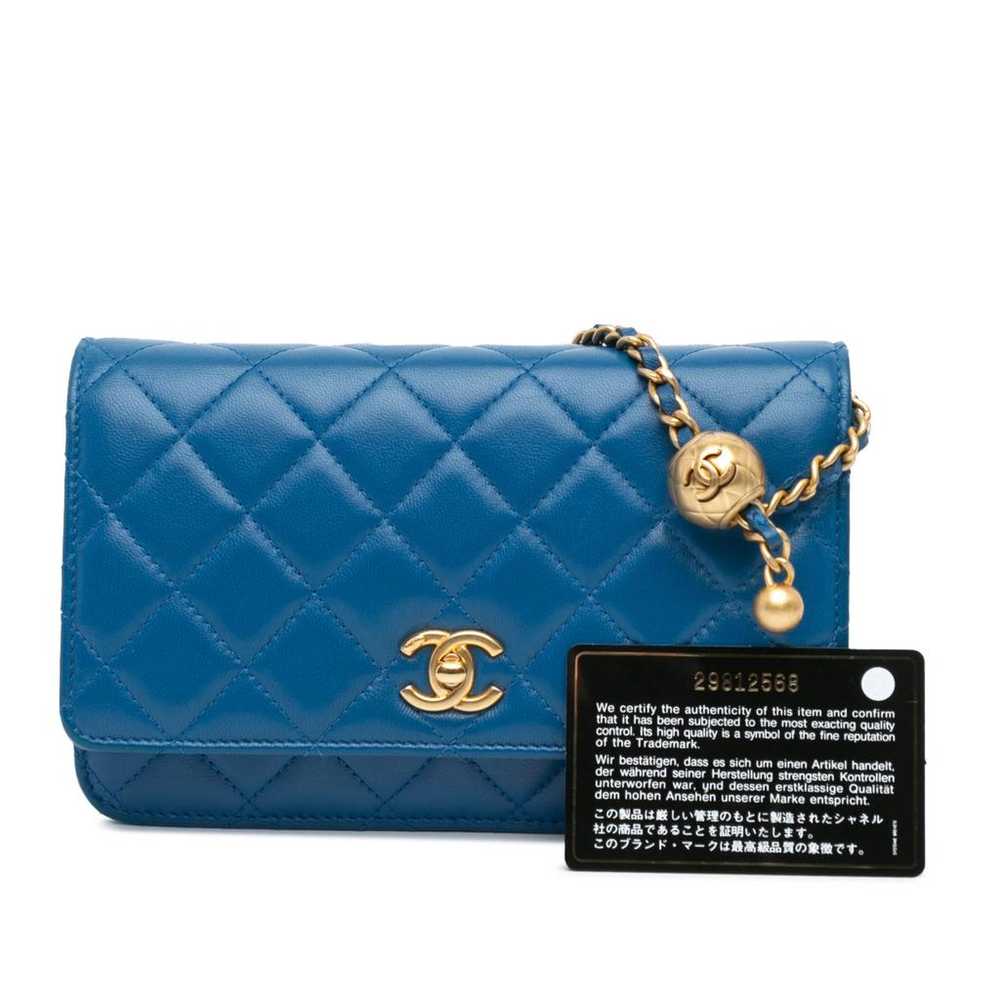 Chanel Wallet On Chain leather crossbody bag - image 10