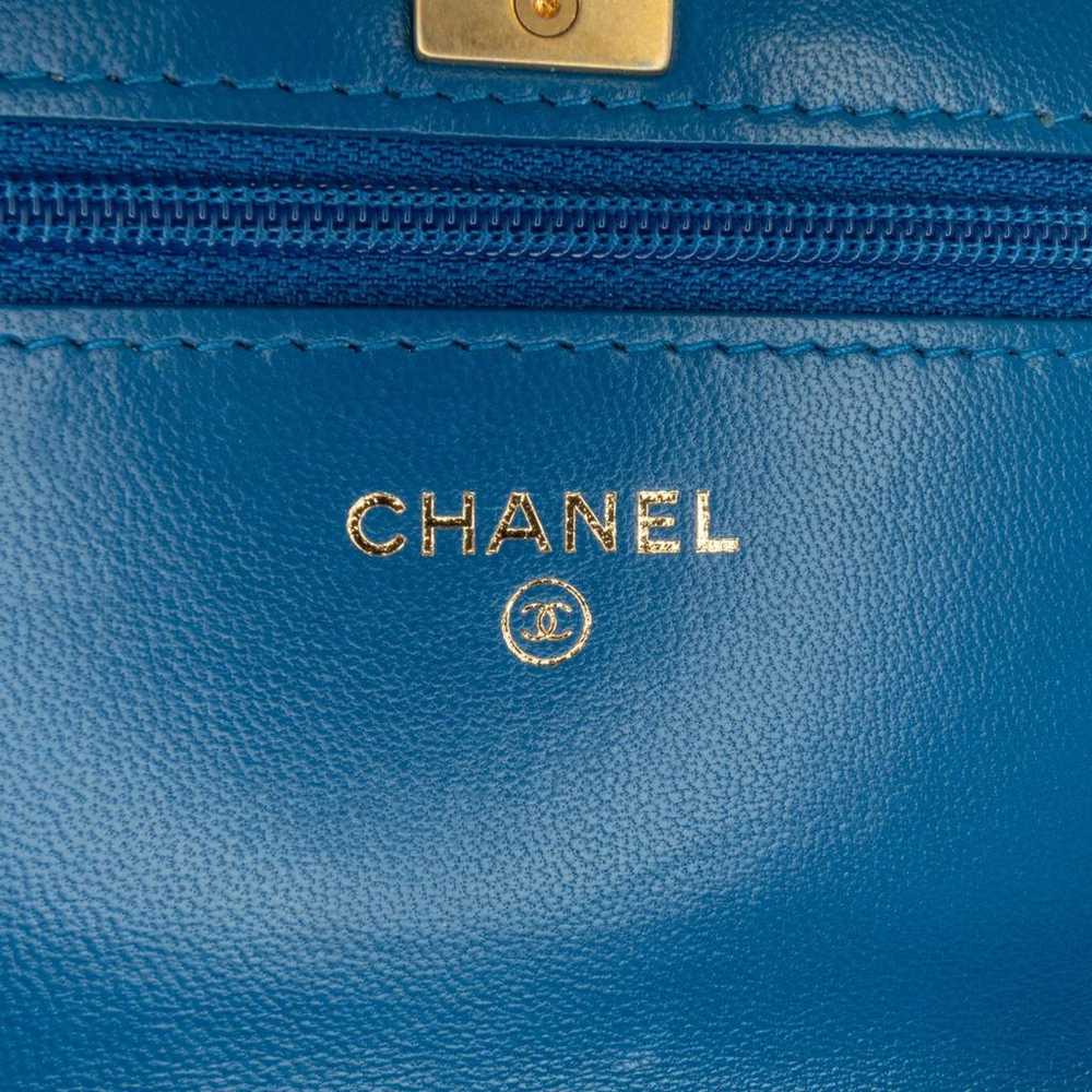 Chanel Wallet On Chain leather crossbody bag - image 5