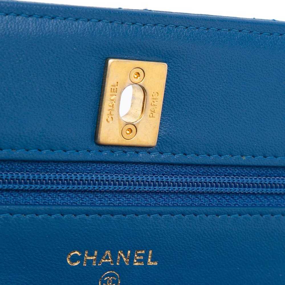 Chanel Wallet On Chain leather crossbody bag - image 7