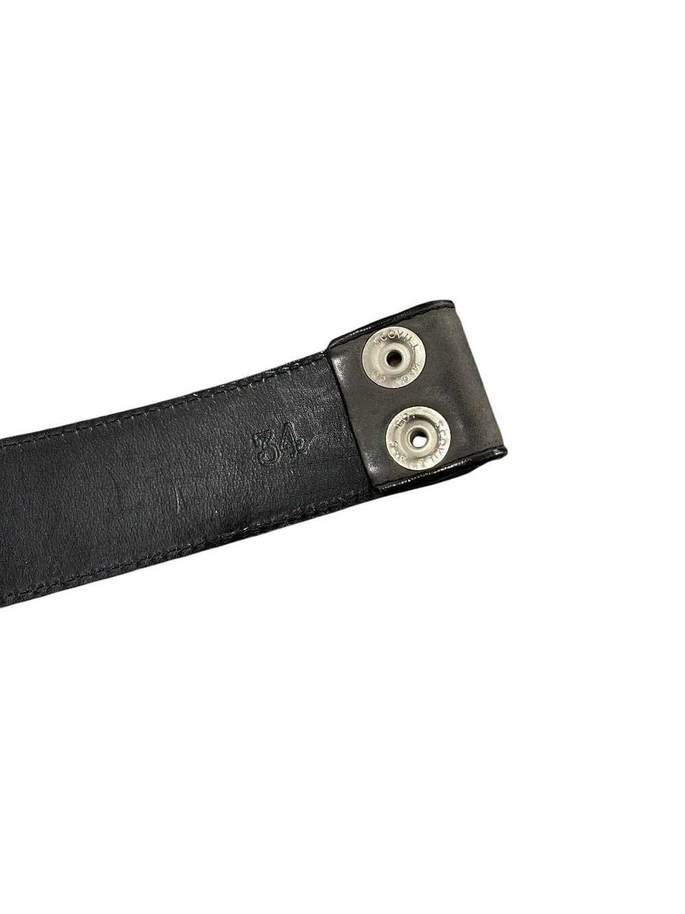 Chrome Hearts 1/1 Grey Nubuck Suede Leather Belt … - image 8