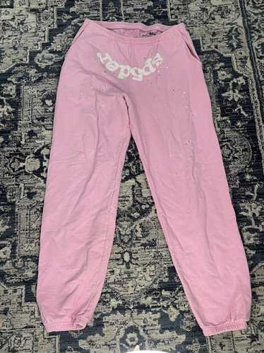 Spider Worldwide SP5DER pink sweatpants