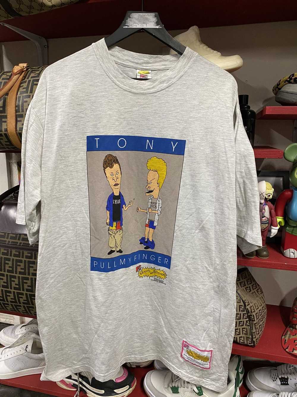 Mtv × Vintage Vintage 90’s MTV Beavis and Butthea… - image 1