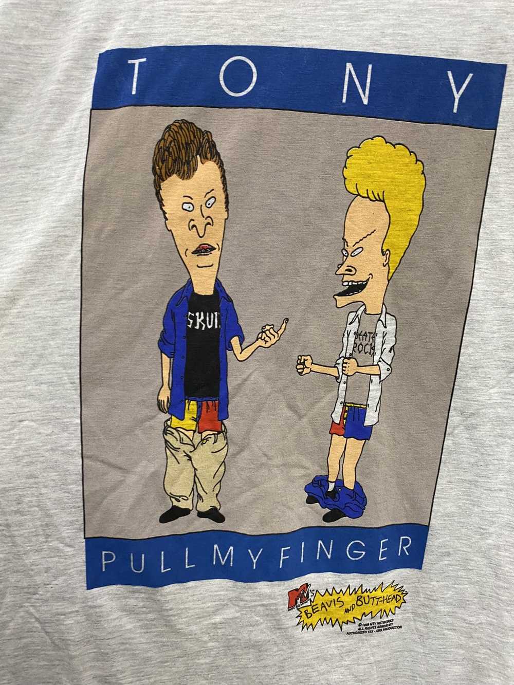 Mtv × Vintage Vintage 90’s MTV Beavis and Butthea… - image 4