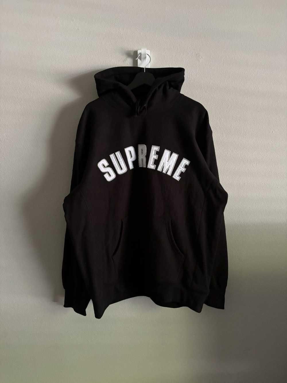 Supreme Supreme Pearl Logo Hooded Sweatshirt F/W … - image 1