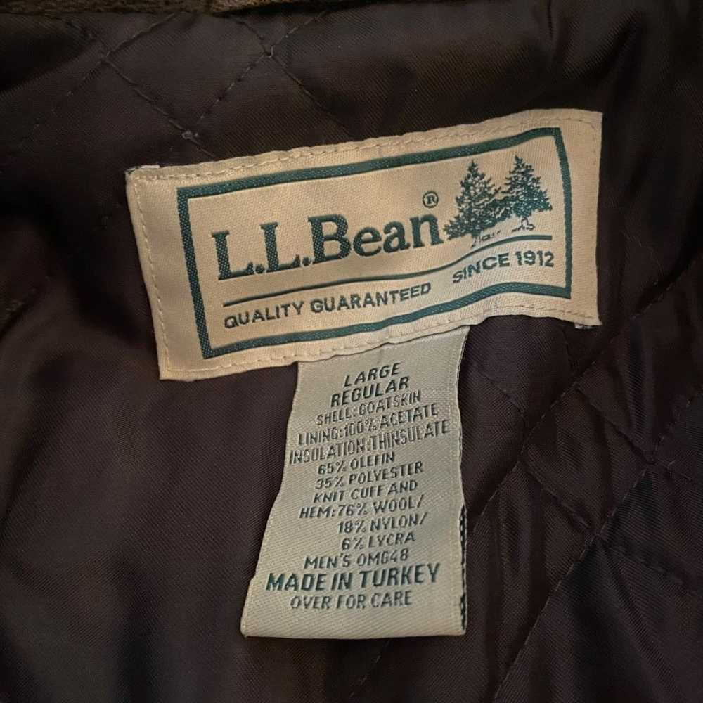 L.L. Bean × Vintage Vintage L.L. Bean Goatskin Bo… - image 6