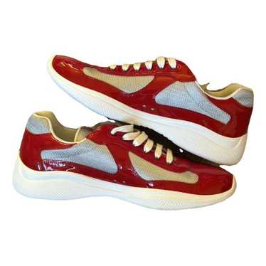 Prada Patent leather low trainers