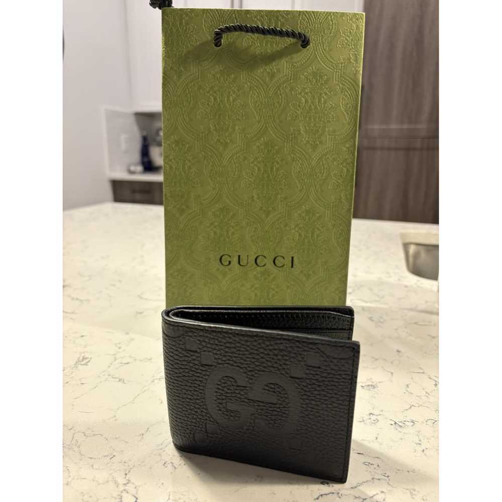 Gucci Leather card wallet - image 3