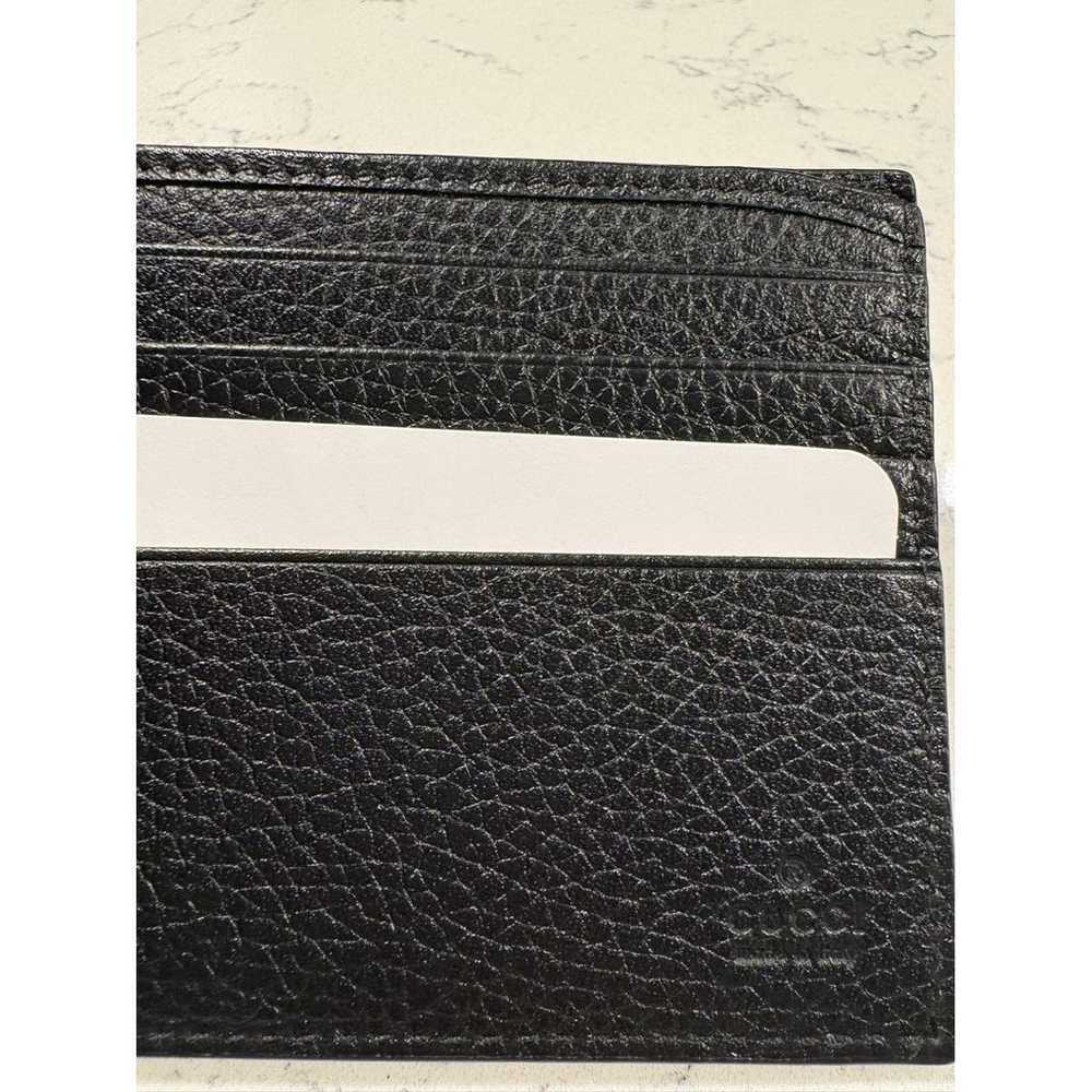 Gucci Leather card wallet - image 5