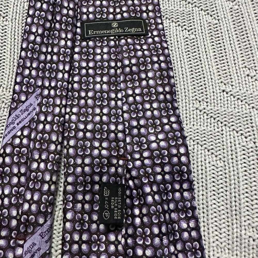 Ermenegildo Zegna Silk tie - image 4