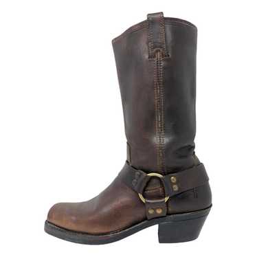 Frye Leather western boots